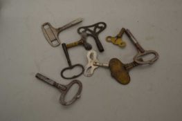 Box of various watch keys