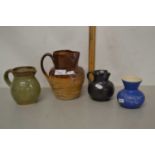 Mixed Lot: Stone ware harvest jug together with various other ceramics