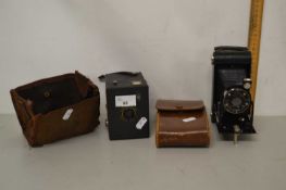 Two vintage Kodak cameras
