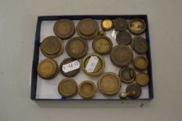 Mixed Lot: Various small brass weights