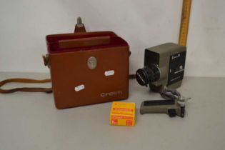 A vintage Crown 8 video camera