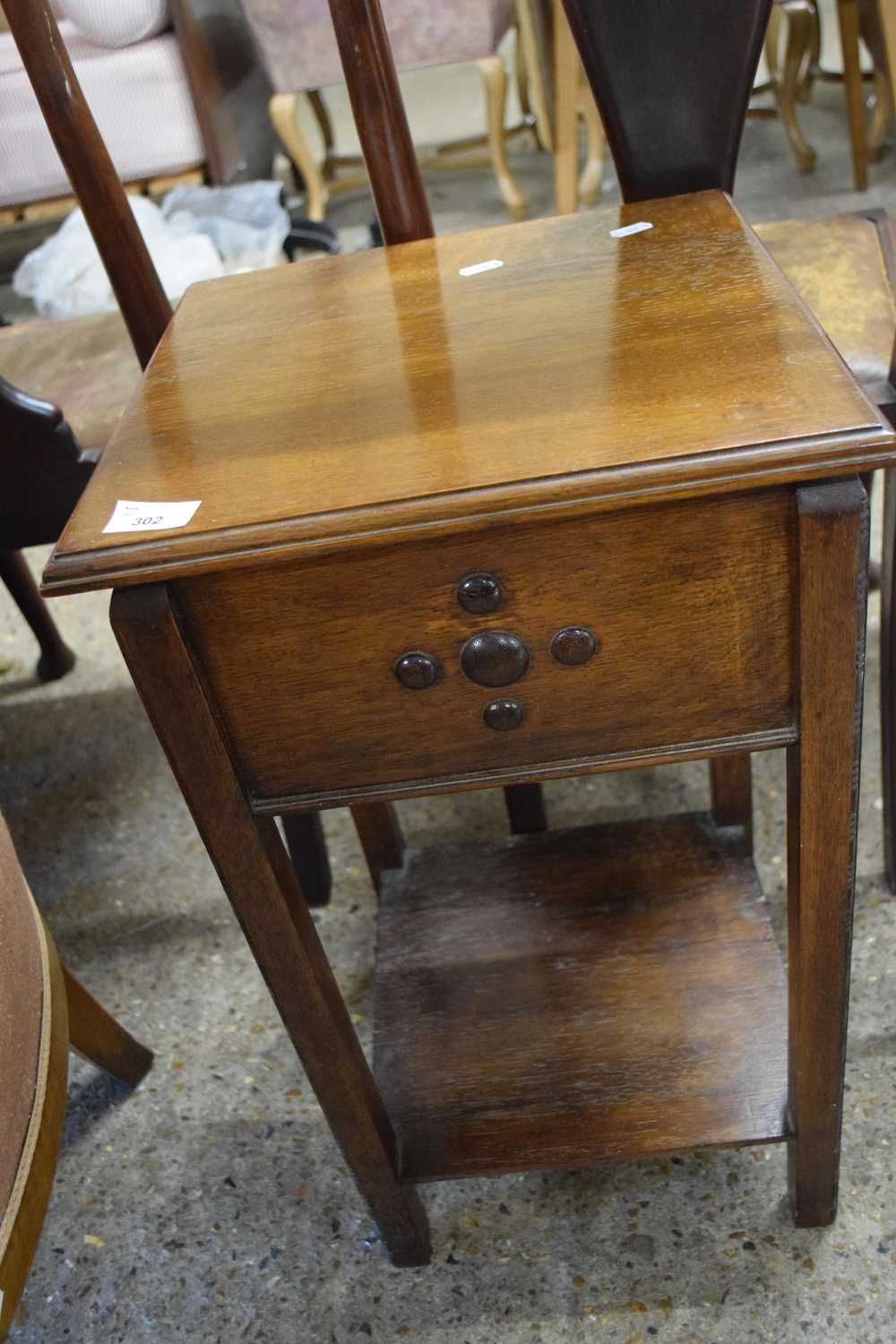 Early 20th Century oak sewing box