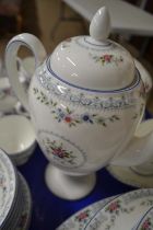 Good quantity of Wedgwood Rosedale tea, coffee and table wares