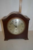An early 20th Century dome top mantel clock