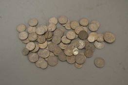Box of various American coinage