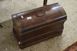 Vintage wooden cased sewing machine