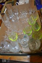 Mixed Lot: Various drinking glasses