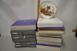 Quantity of boxed Wedgwood collectors plates