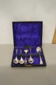 Case of silver plated teaspoons