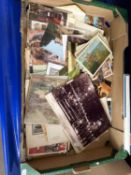 Quantity of assorted pictures, postcards, prints and photographs, varying subjects