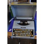 A typewriter