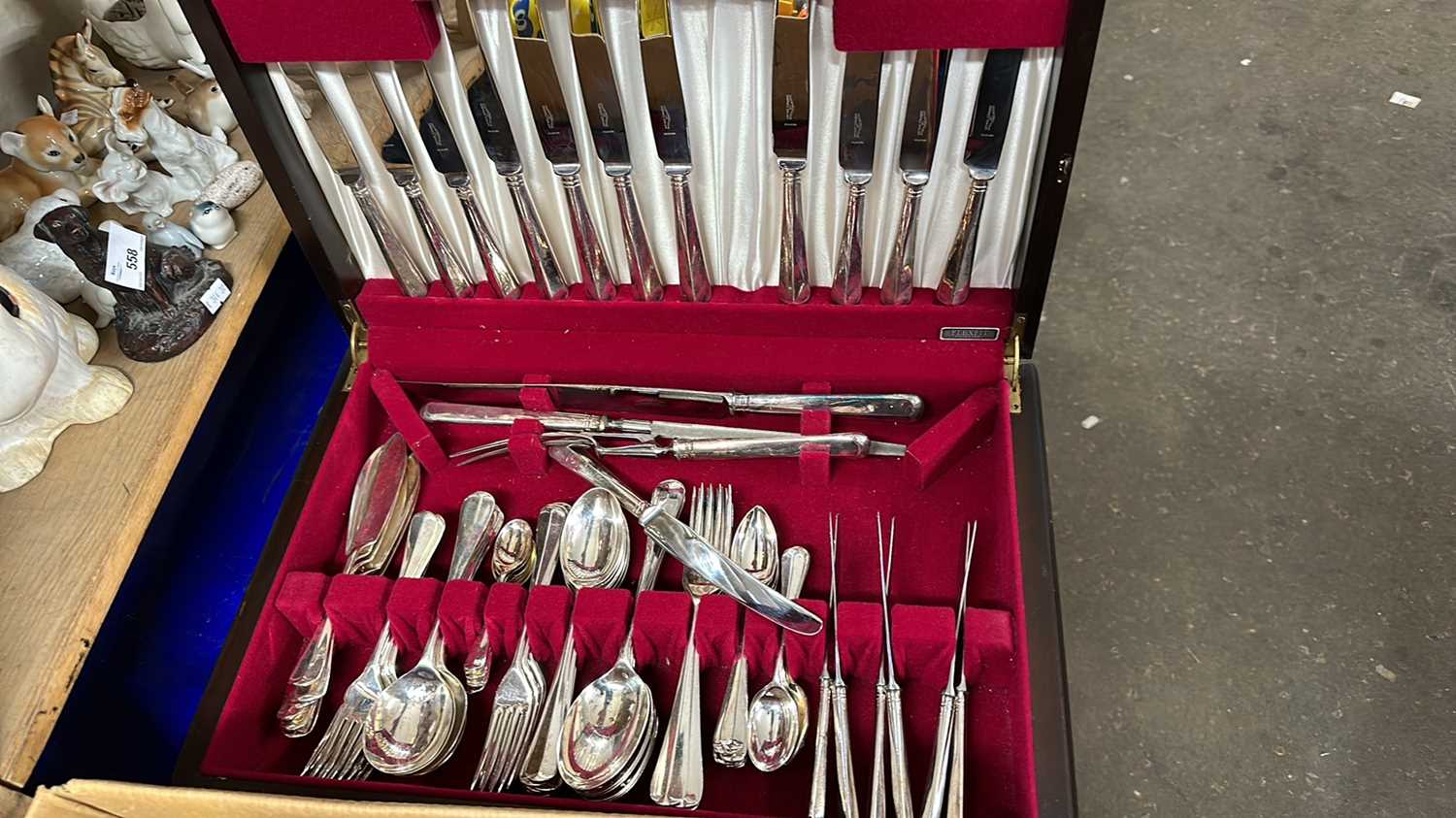 A canteen of cutlery