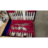 A canteen of cutlery