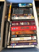 Quantity of assorted DVD's