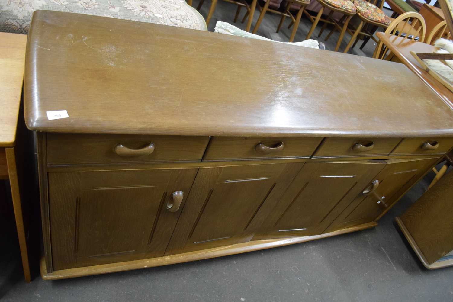 Mid 20th Century style dresser base with drawers and cupboards