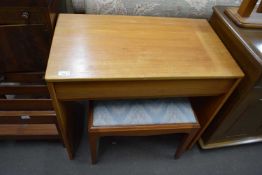 A lift up dressing table and similar stool (2)