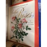 The Redout Roses Illustrated book together with a folio of loose prints (2)