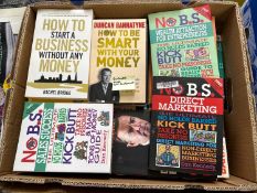 Books to include business and self development