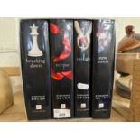 Twilight by Stephenie Meyer, four volume box set