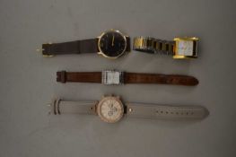 Mixed Lot: Four various wristwatches