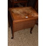 Oak sewing box