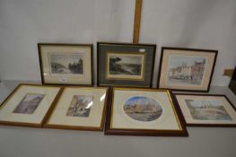 Mixed Lot: Various framed coloured prints
