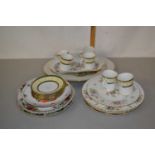 Mixed Lot: Various ceramics to include Elizabethan tea ware, a Minton Marlow cake stand and other
