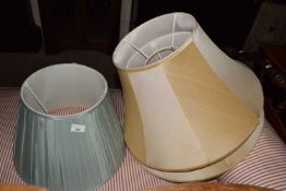 Three lampshades
