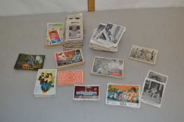 Box of various Typhoo and other collectors cards