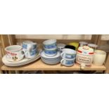 Mixed Lot: Assorted tea wares, plates, mugs and other items