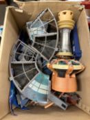 A Dr Who Tardis playset, dismantled. (unchecked for completeness)