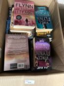 Books to include assorted paperback crime fiction
