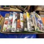 Quantity of Playstation, Wii and X-Box games