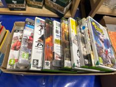 Quantity of Playstation, Wii and X-Box games