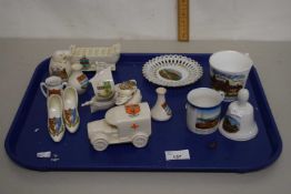 Quantity of various crested china wares