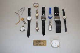 Box of mixed wrist watches