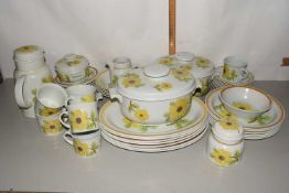 A quantity of Royal Doulton Summer Days table wares