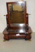 Victorian mahogany swing dressing table mirror