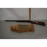 Vintage original model 10 air rifle, together with wooden targets