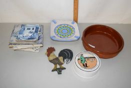 Mixed Lot: tiles and other ceramics