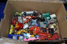 Quantity of mixed toy cars