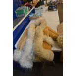 Ladies sheepskin coat with hood