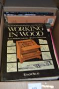 Mixed books - woodworking and others