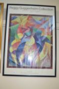 Peggy Guggenheim collection reproduction print, f/g
