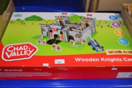 Chad Valley wooden knight's castle (boxed)