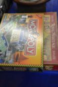 Monopoly Norwich edition together with a Royal jigsaw puzzle