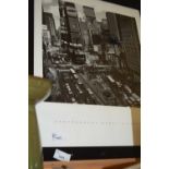 Henri Silberman New York black and white print, framed