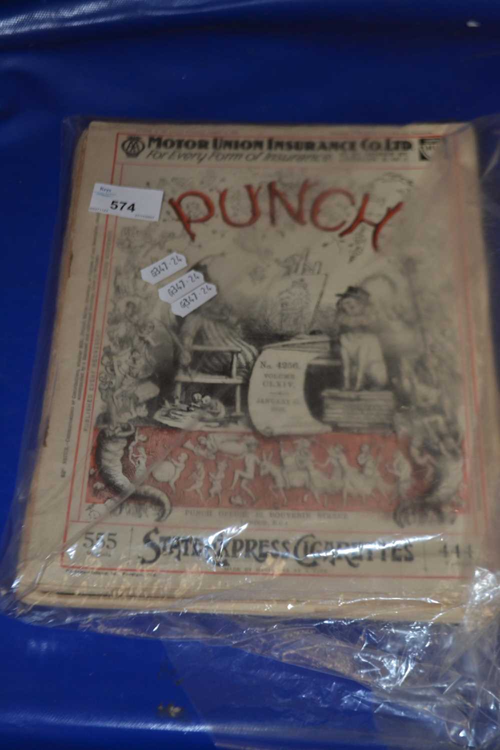 Quantity of Punch magazines