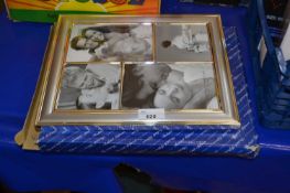 Chrome picture frame