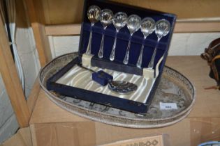 EPNS tray and dessert servers